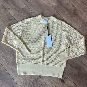 Varley Women’s Knit Kershaw Sweater in Soft Sunlight